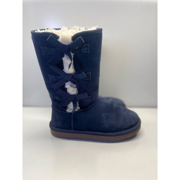 Koolaburra By Ugg Victoria Boot - US Shoe Size 3 Blue - Picture 2 of 10